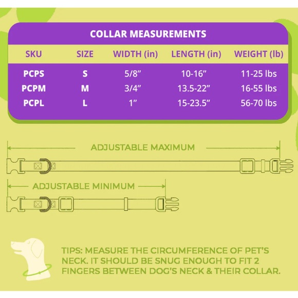 Perri’s Pet Products Colorful ELVIS Presley Adjustable Dog/Cat Collar Small - Picture 5 of 5